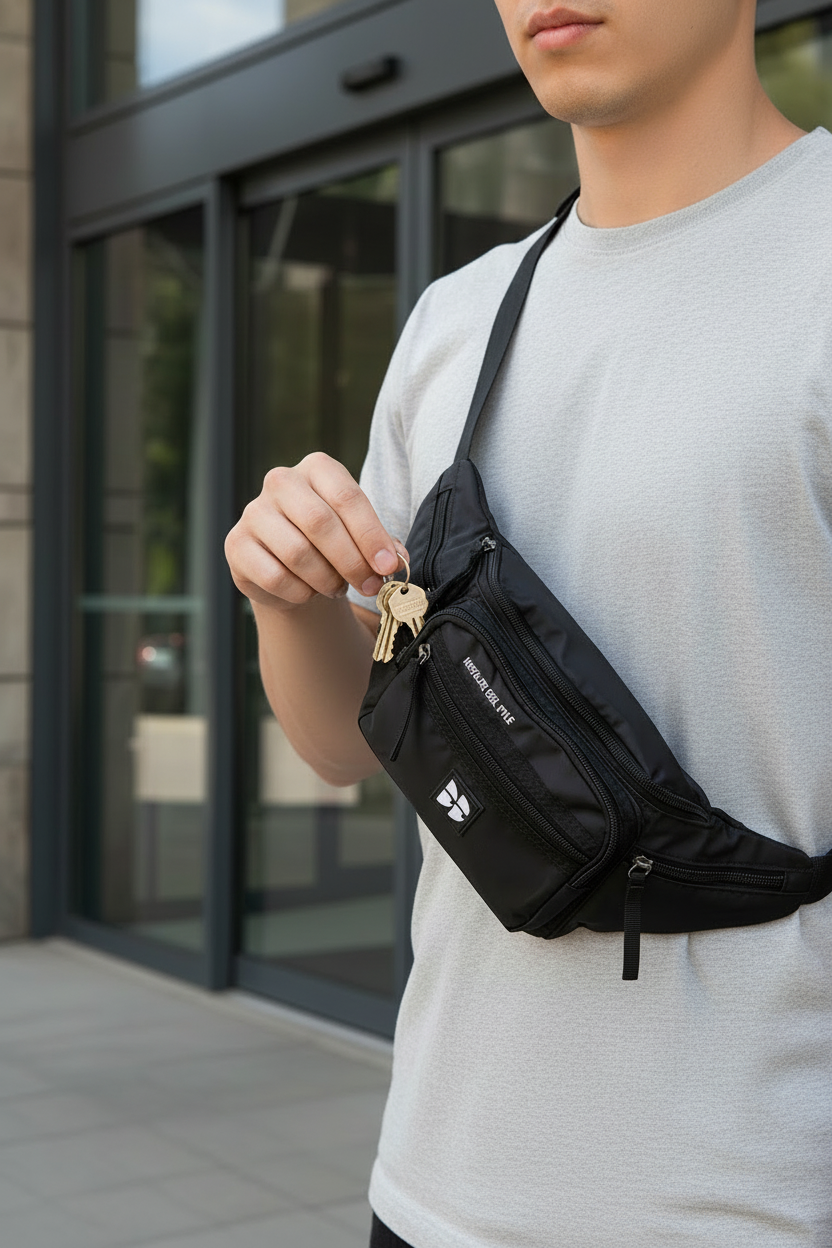 Riñonera Ocn Bora Negro