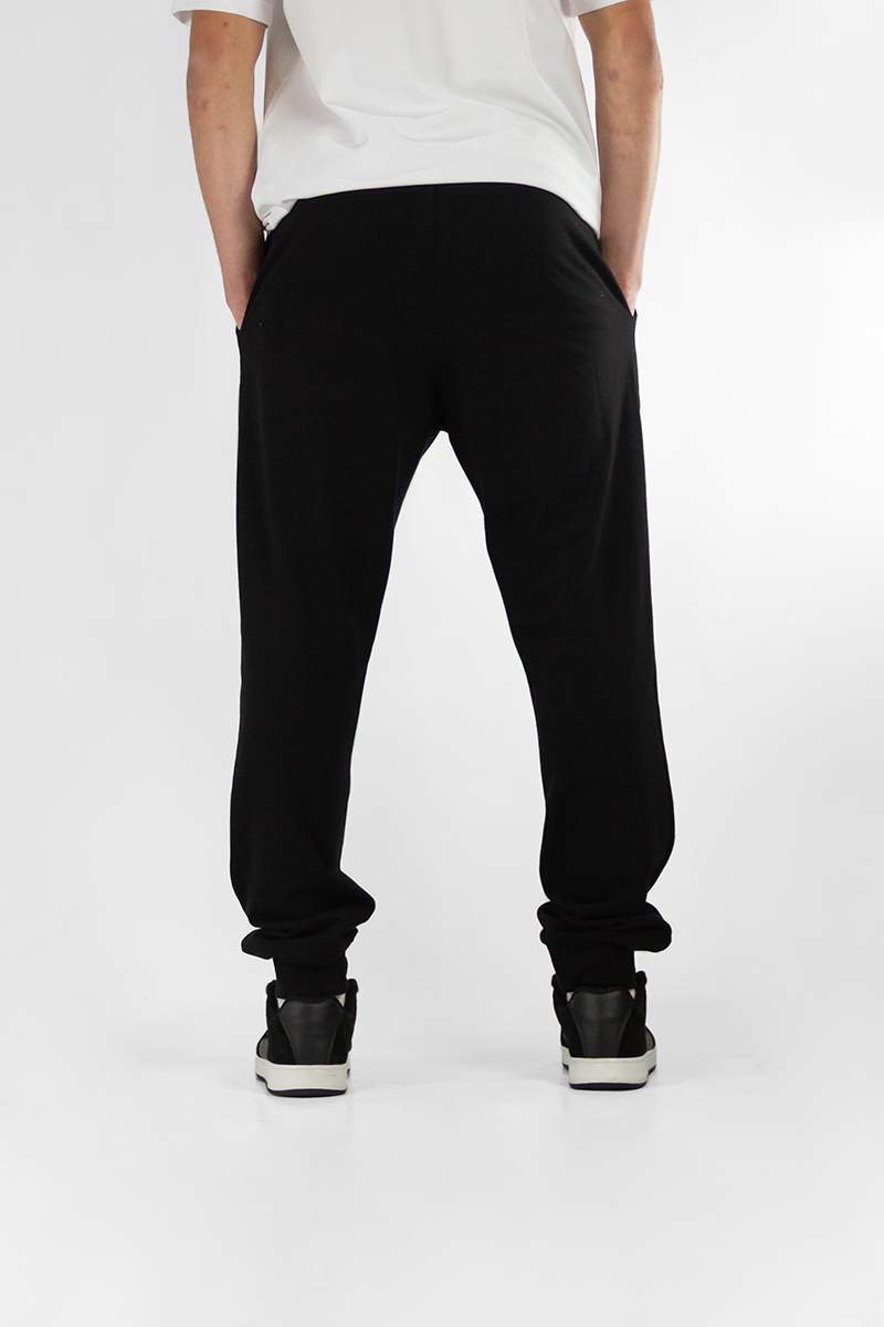 Jogging Ocn Hombre Light Fist Negro Plus Size / Talle Especial 701