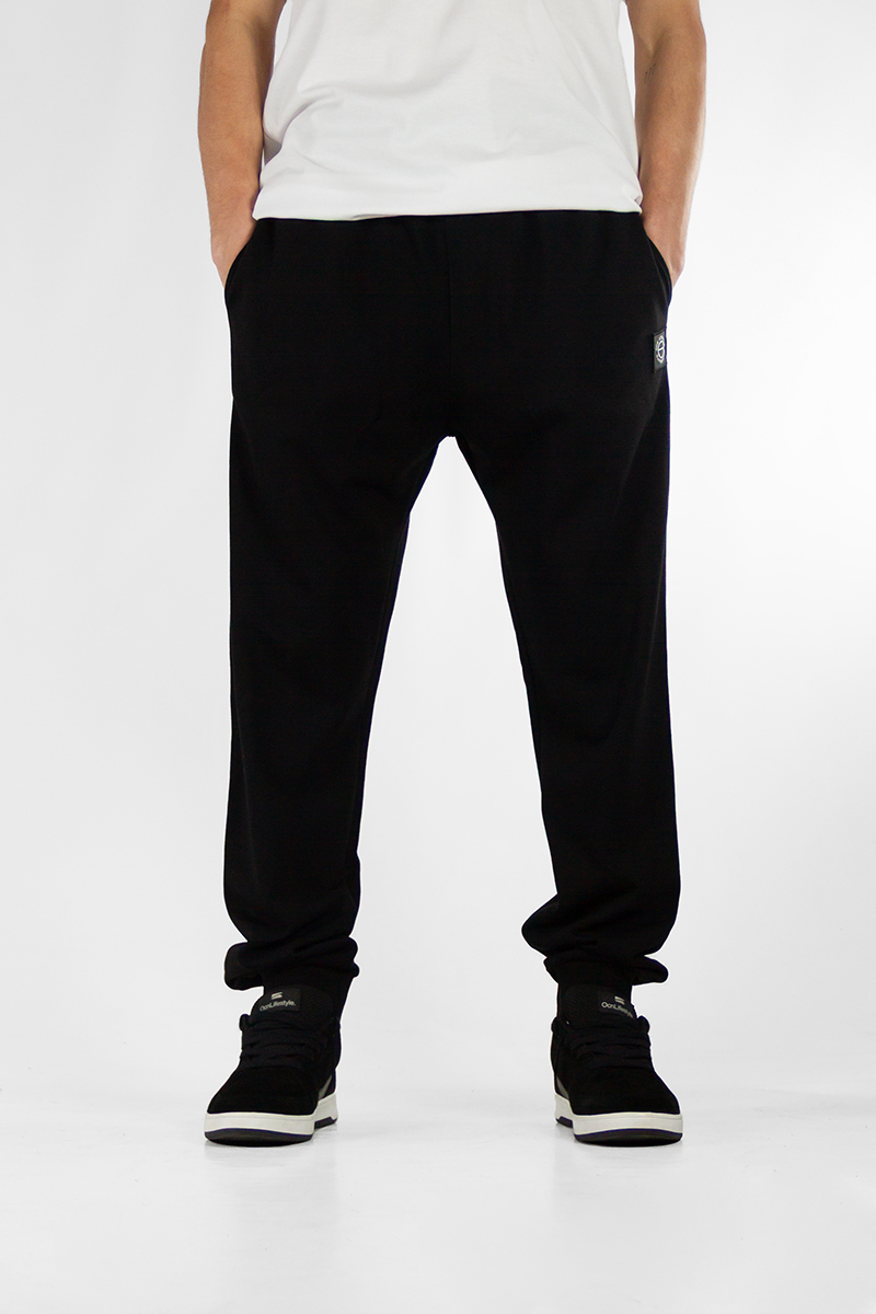 Jogging Ocn Hombre Light Fist Negro Plus Size / Talle Especial 701