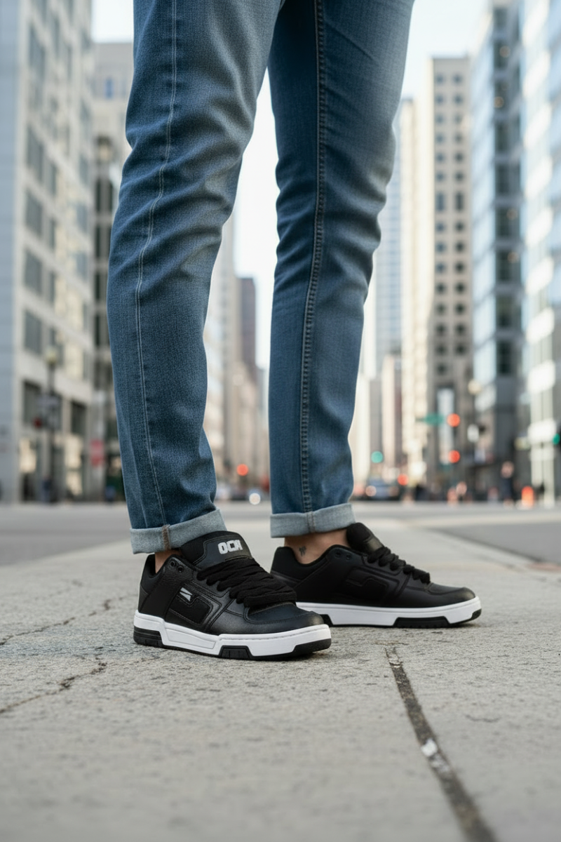 Zapatillas Ocn Unisex Kaos Negro