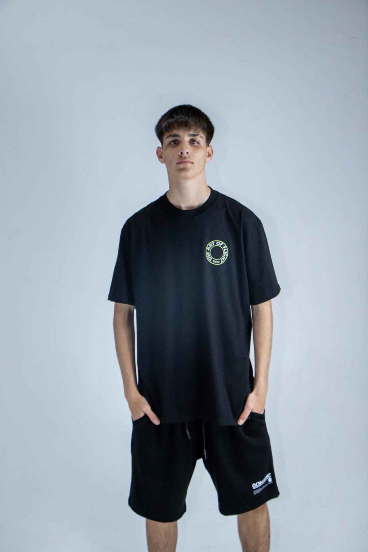 Remera Ocn Hombre Premiun Negro (K3)