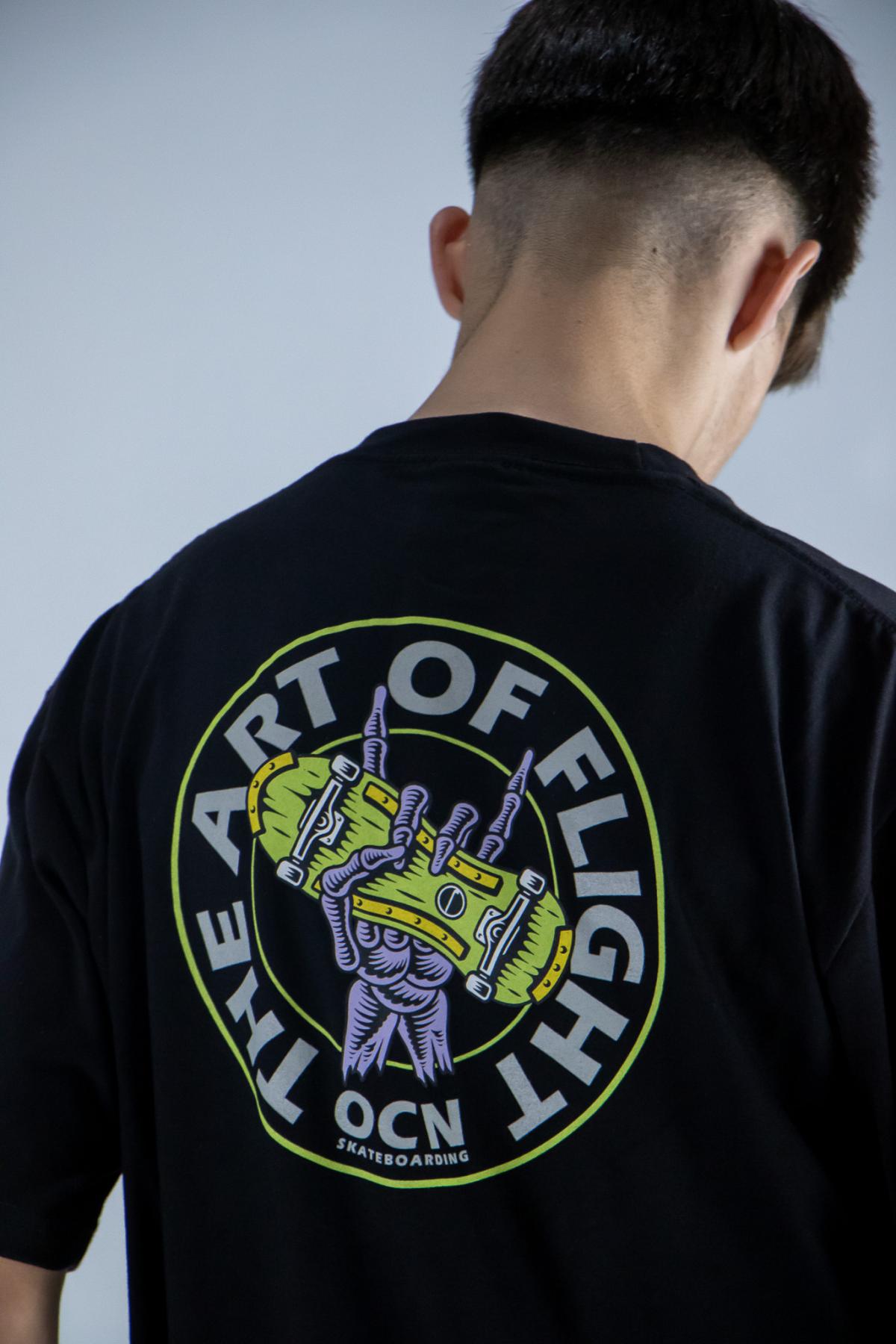 Remera Ocn Hombre Premiun Negro (K3)