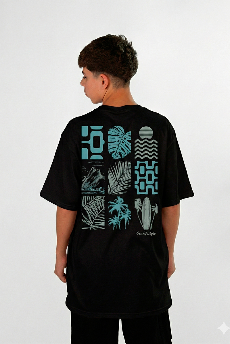 Remera Ocn Premium Negro