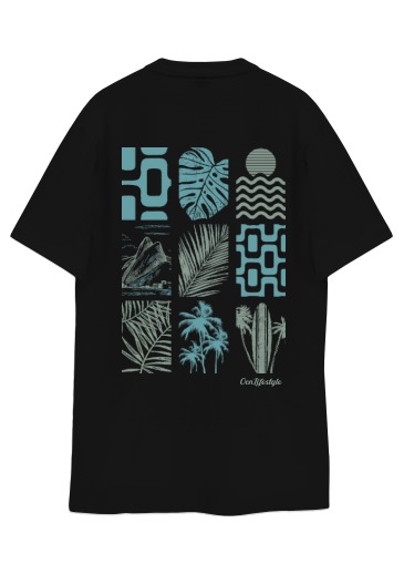 Remera Ocn Hombre Premium Regular Negro 7P52J