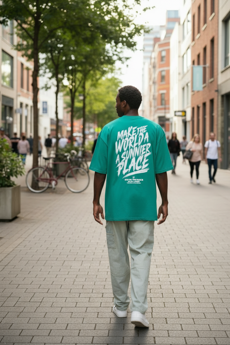 Remera King Of Art Reclaim Verde