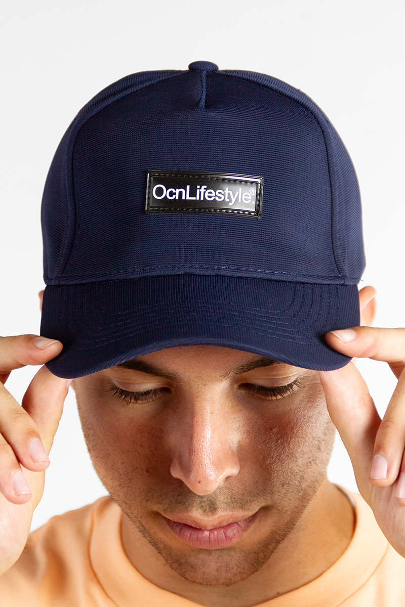 Gorra Ocn Hombre Plot Azul