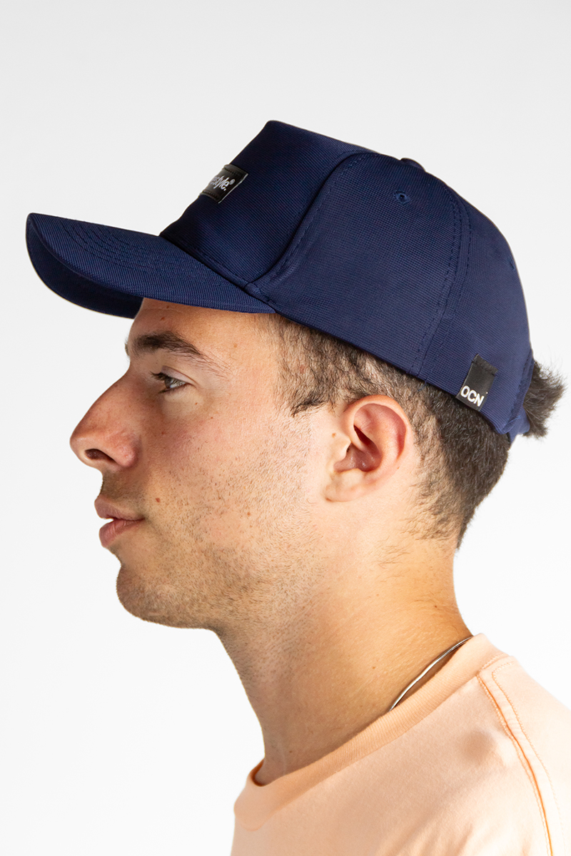 Gorra Ocn Hombre Plot Azul