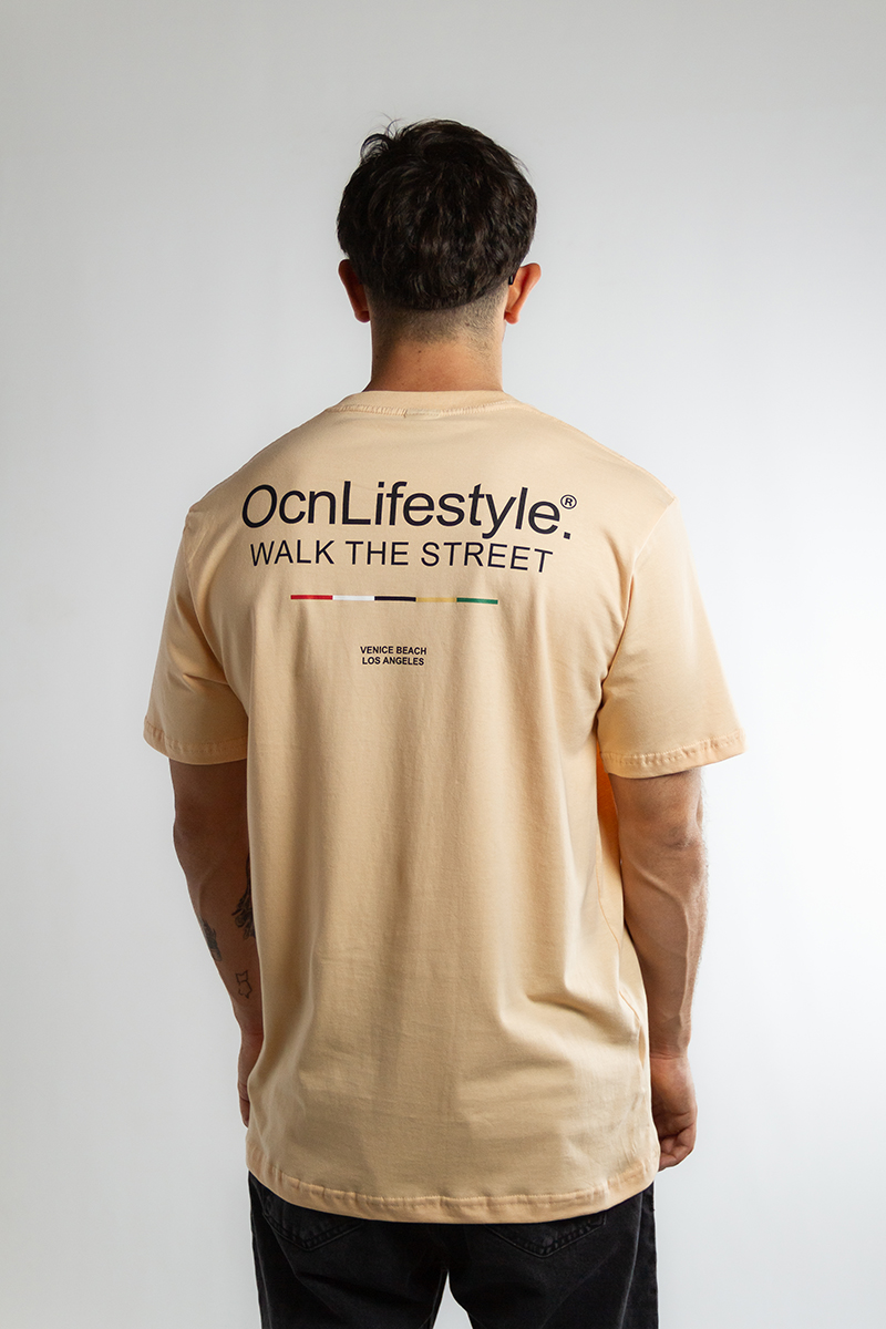 Remera Ocn hombre Premium Regular Beige(M9)