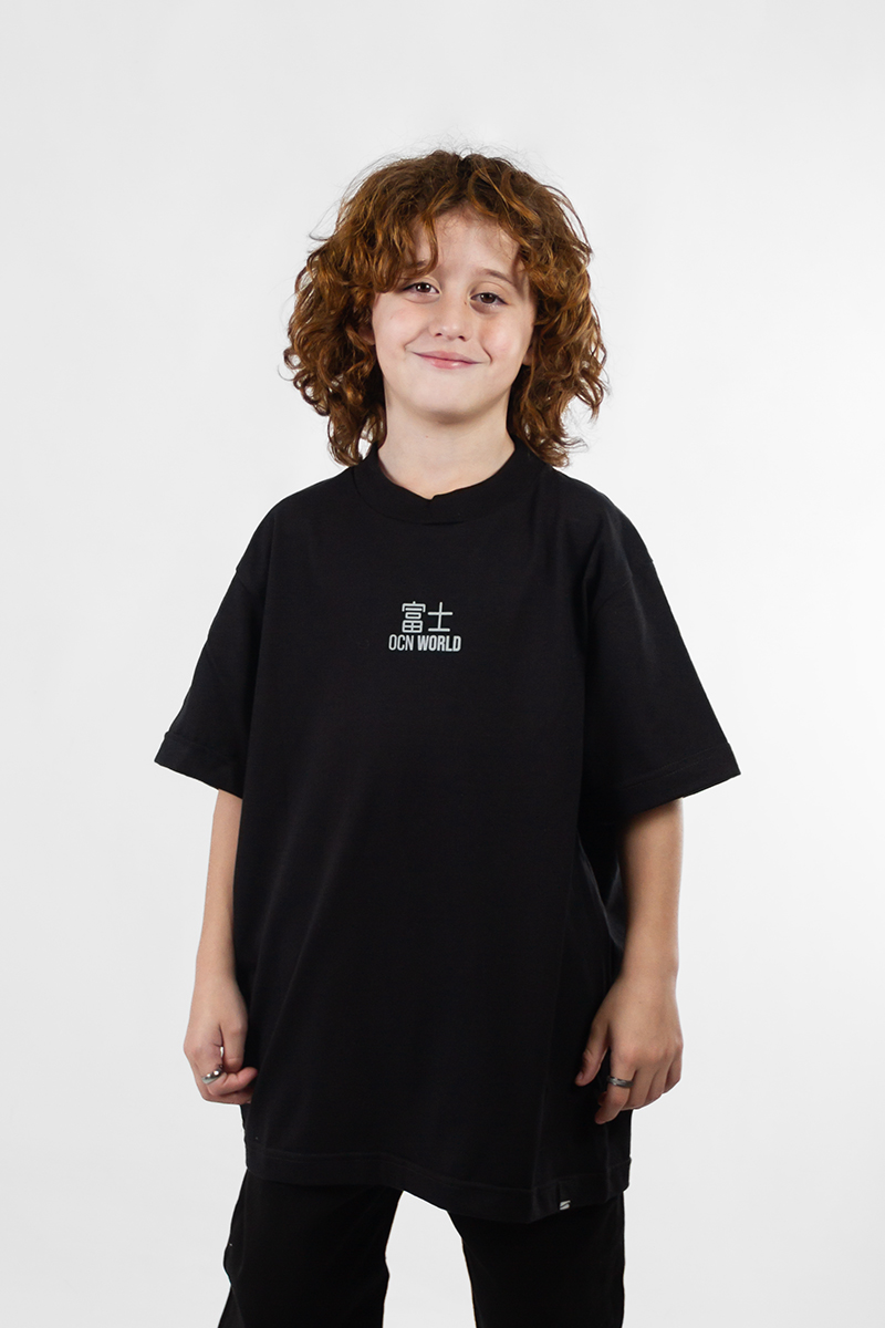 Remera Ocn Kids Orian Negro (Producto Outlet)