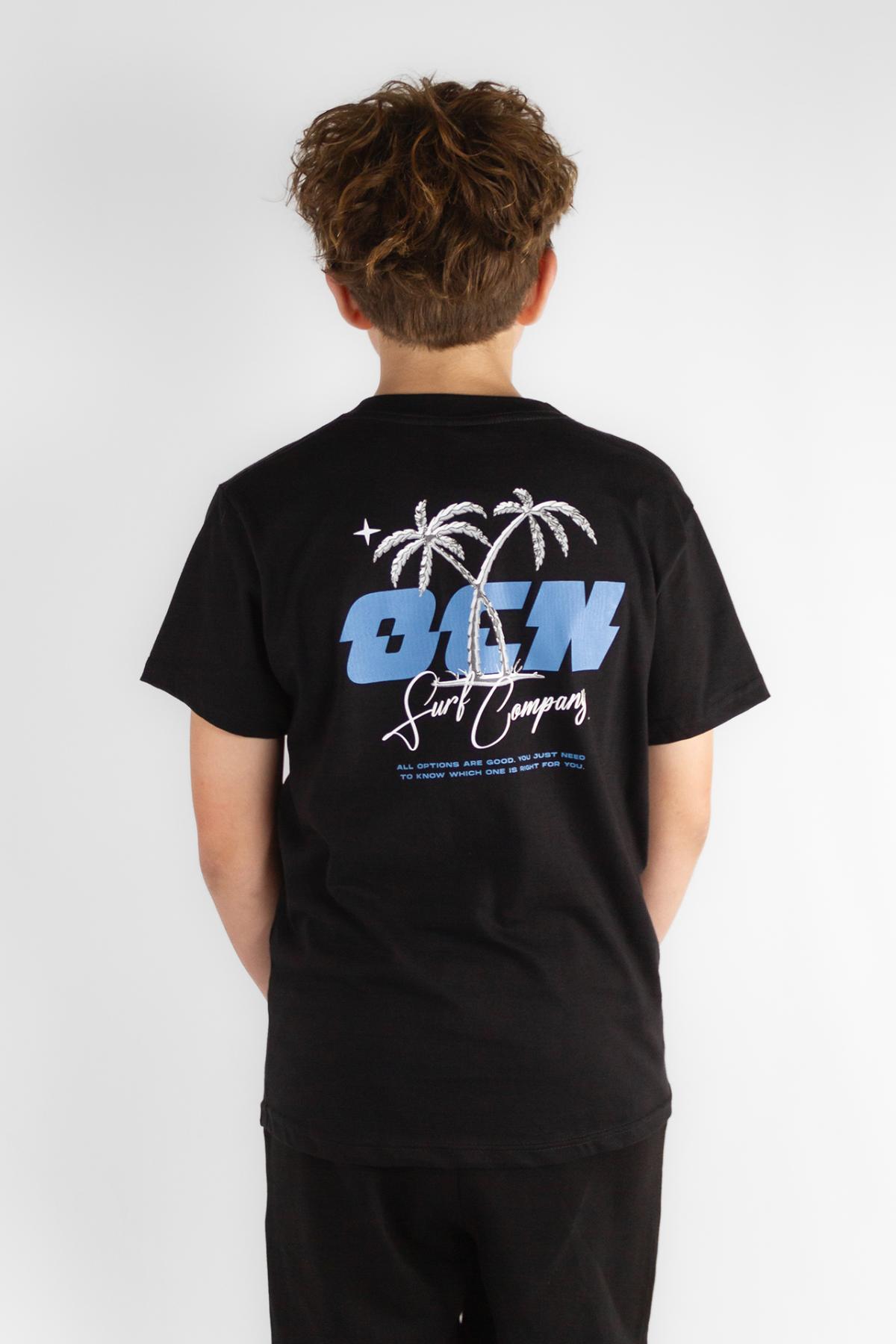 Remera Ocn Kids Premium Regular Negro (R9)