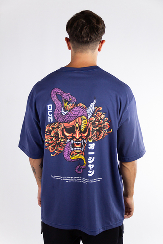 Remera Ocn Orian Relax Azul