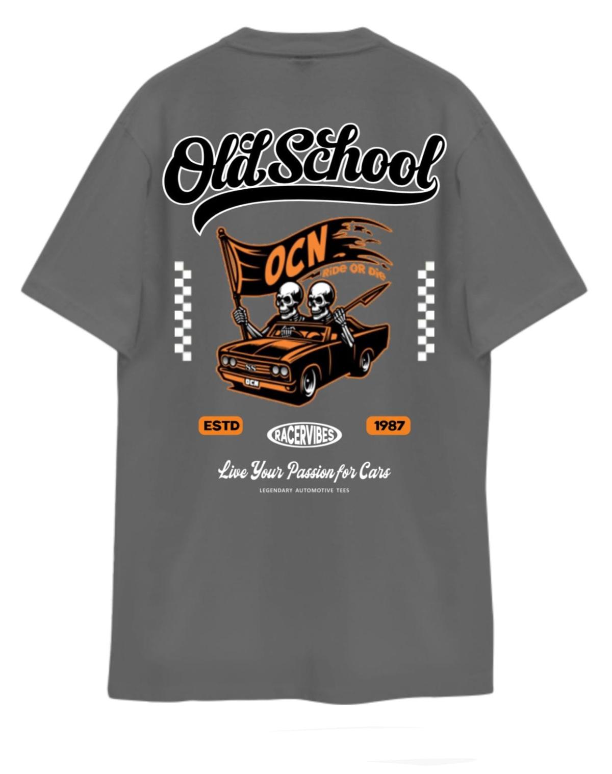 Remera Ocn Hombre Garage Gris 7F2J3