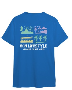 Remera Ocn Hombre Rmc Original Regular Azul C1