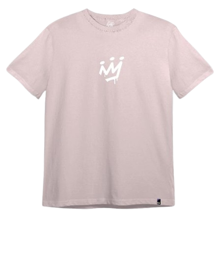 Remera King Of Art Loud Oversize Rosa Claro 7M15K