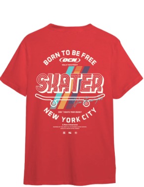 Remera Ocn H Original Regular Rojo (D6)
