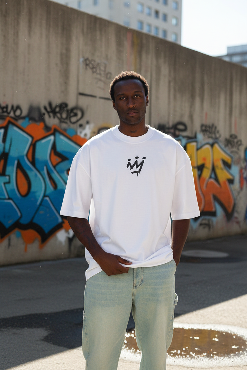 Remera King of Art Loud Blanco