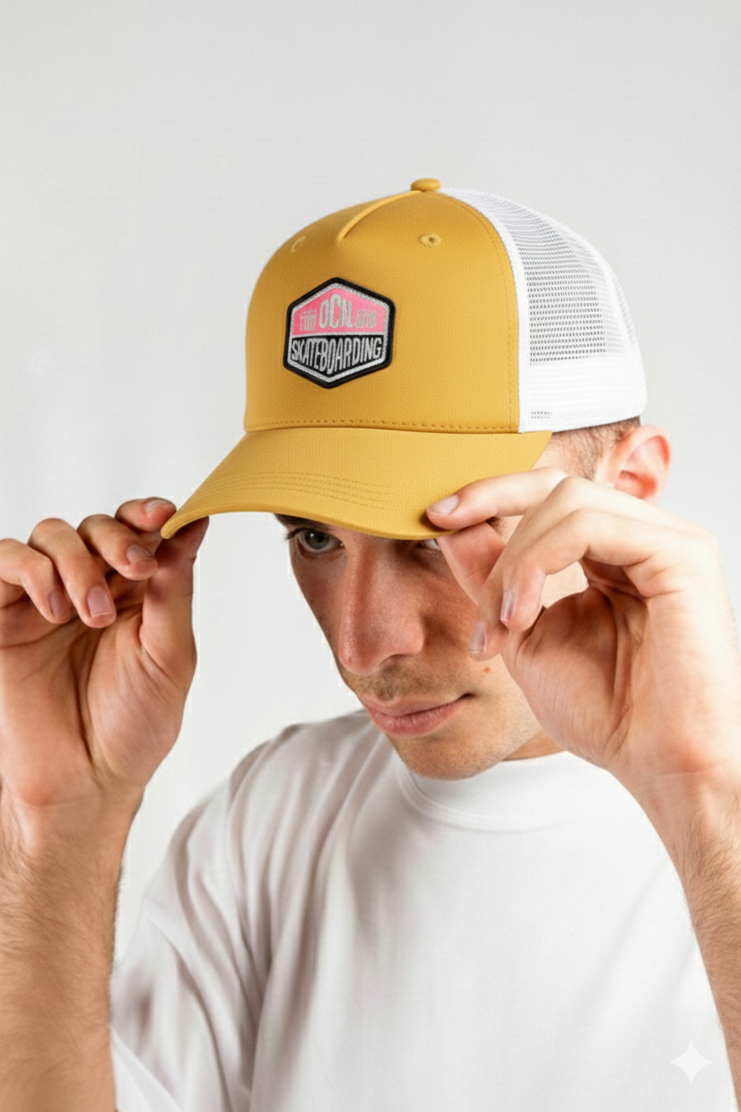 Gorra Ocn Blend Amarillo