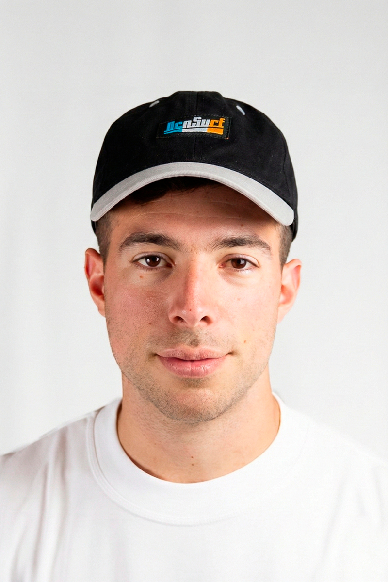 Gorra Ocn Comnined Negro/Gris