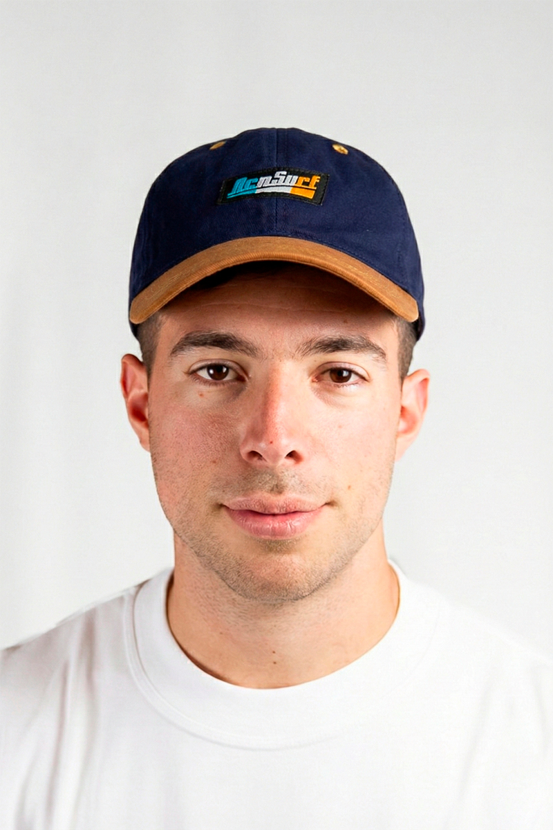 Gorra Ocn Comnined Azul/Camel