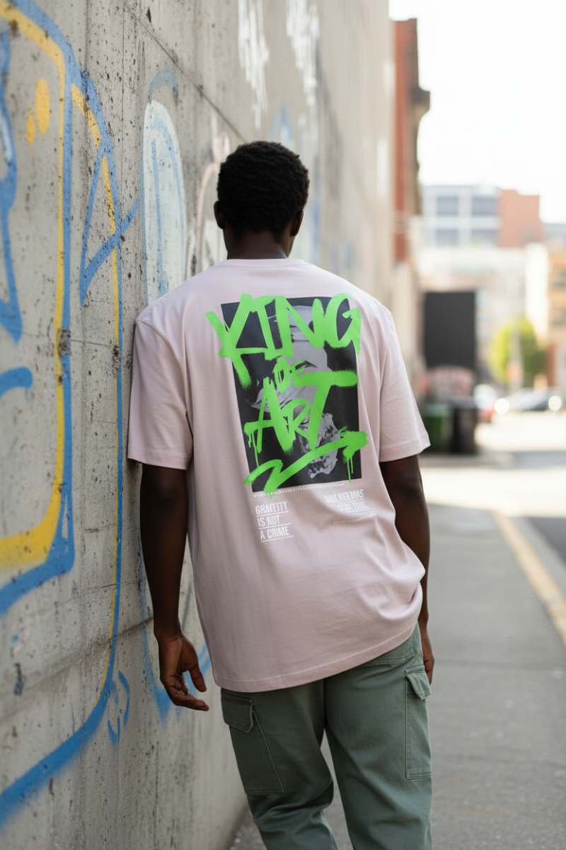 Remera King Of Art Urban Shirt Crudo