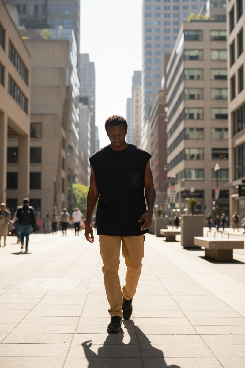 Musculosa King Of Art Dalton Negro