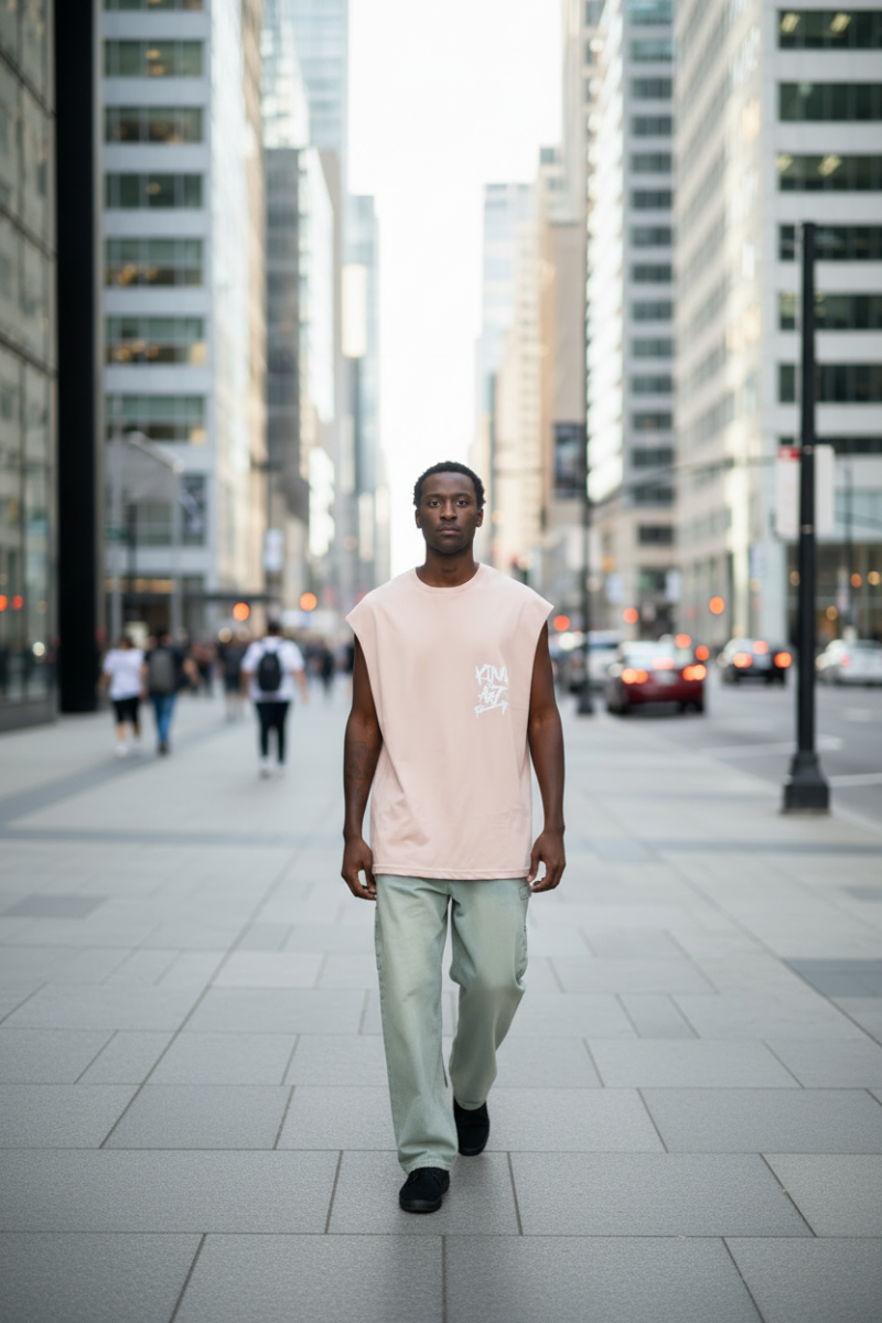 Musculosa King Of Art Dalton Rosa