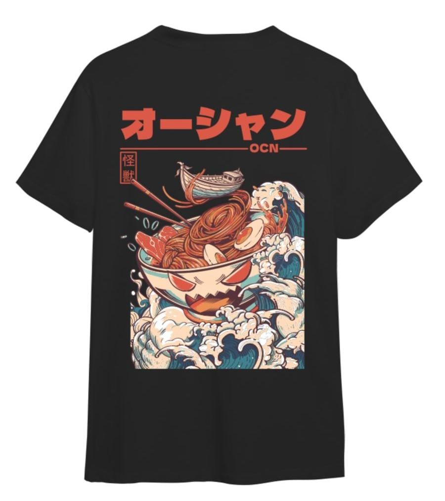 Remera Ocn Hombre Orian Negro 701K4