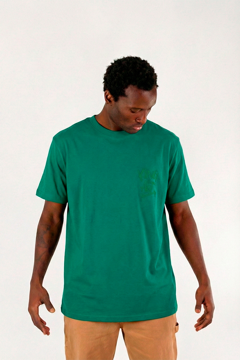 Remera King Of Art Hombre Houston Verde 7O69L
