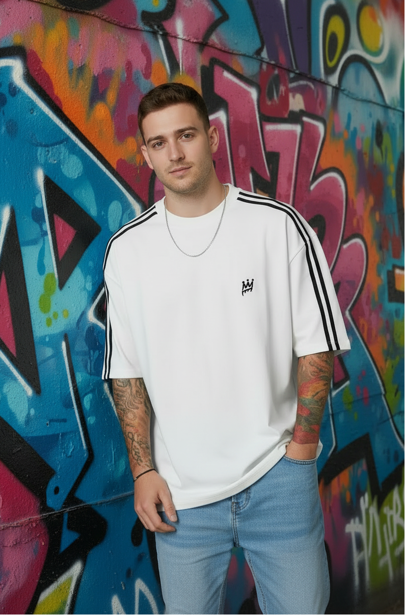 Remera King Of Art Hobbs Blanco