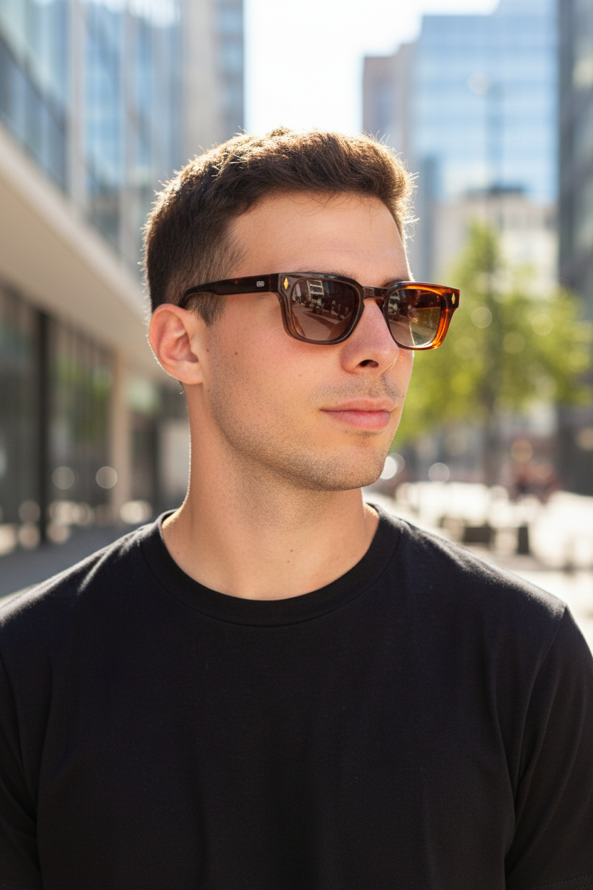 Anteojos De Sol Ocn Marron