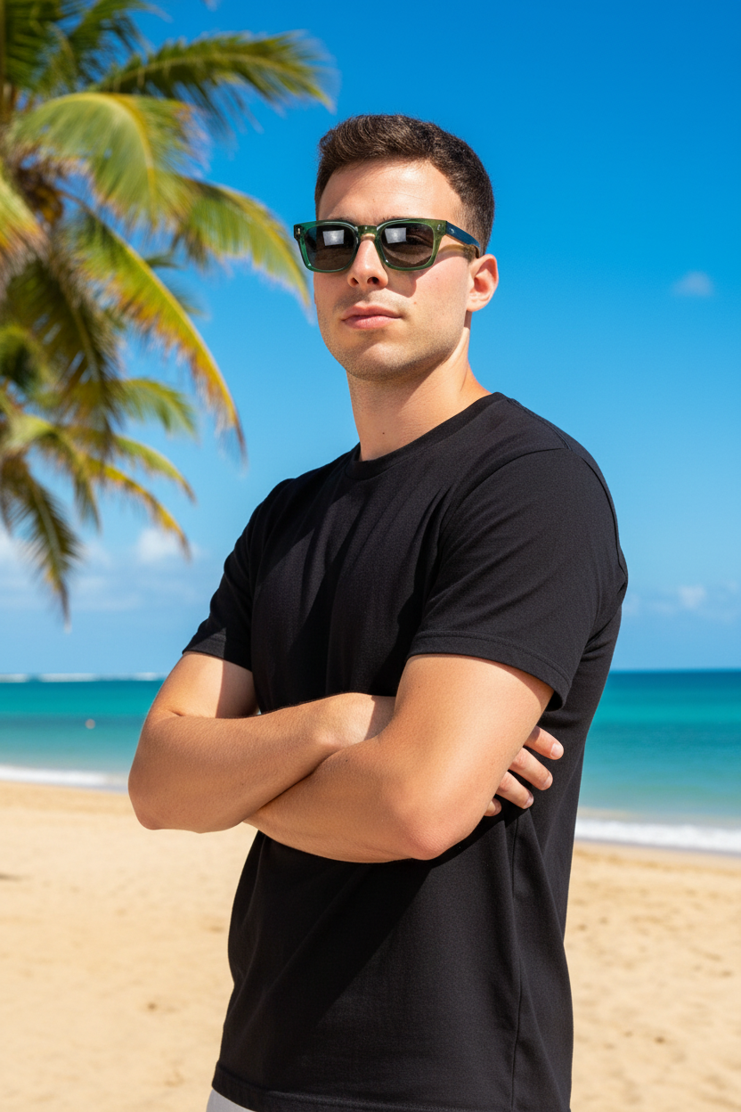 Anteojos De Sol Ocn  Negro