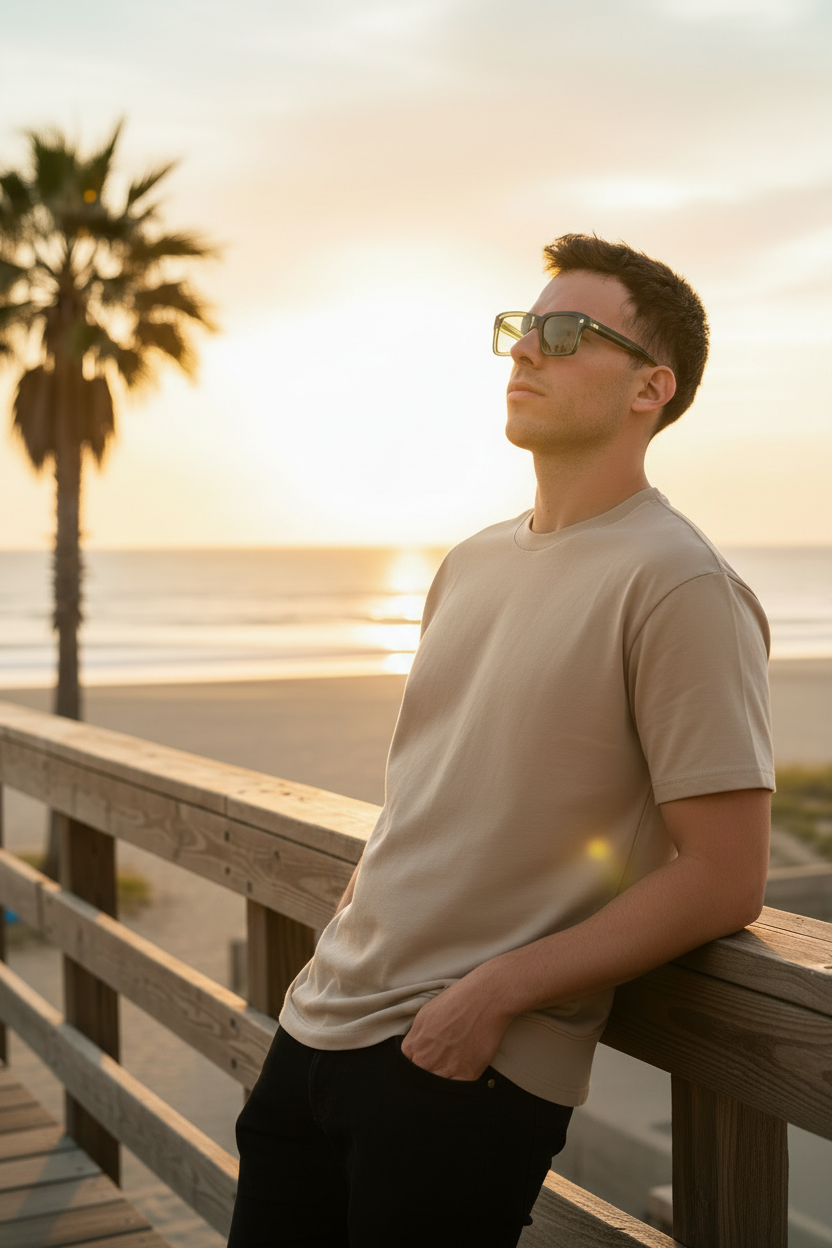 Anteojos De Sol Ocn Amarillo