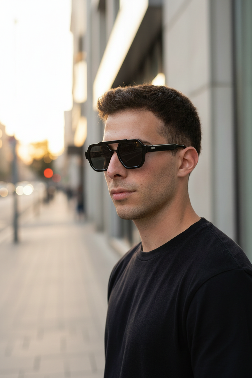 Anteojos De Sol Ocn  Negro