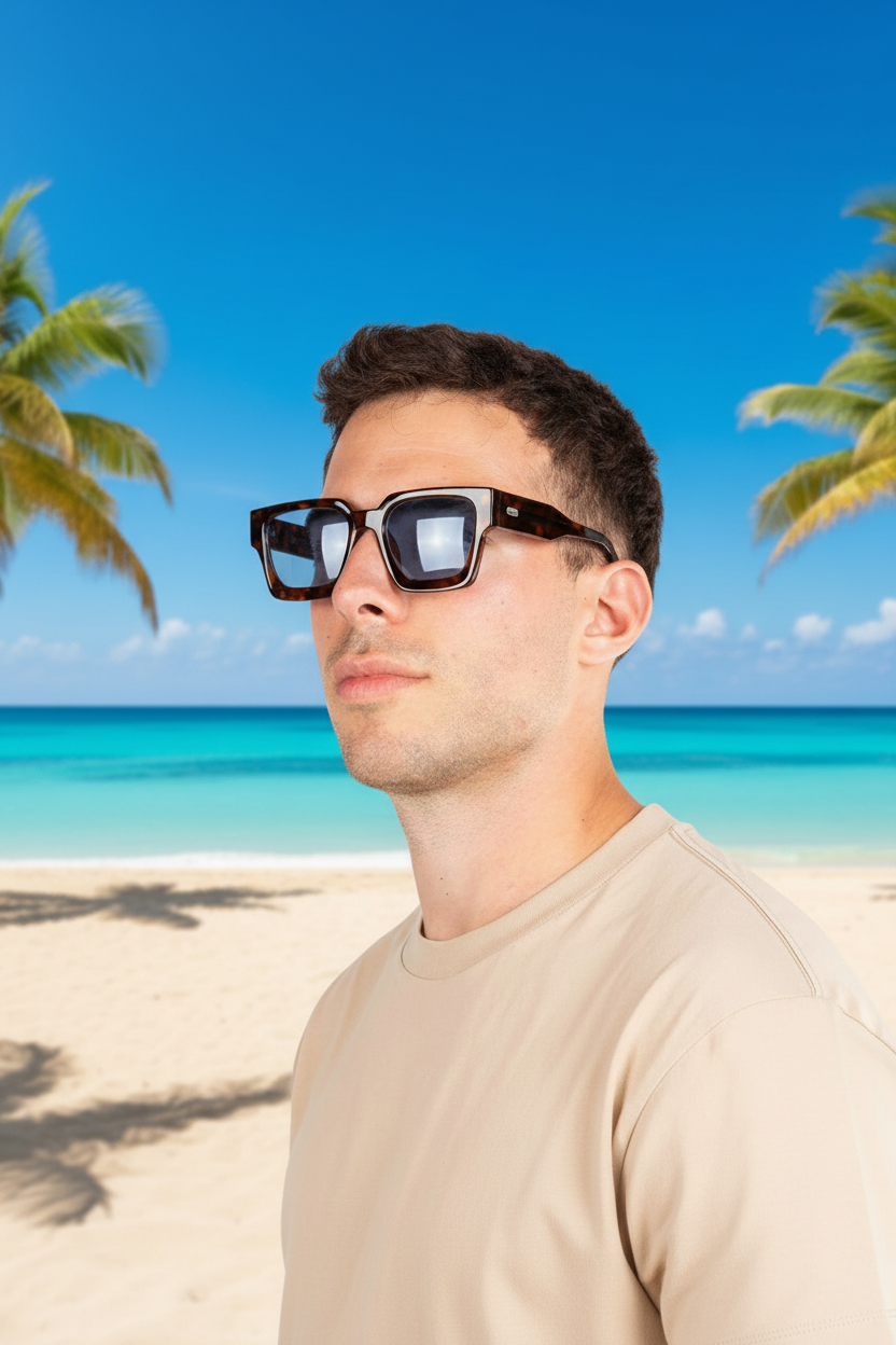 Anteojos De Sol Ocn Azul