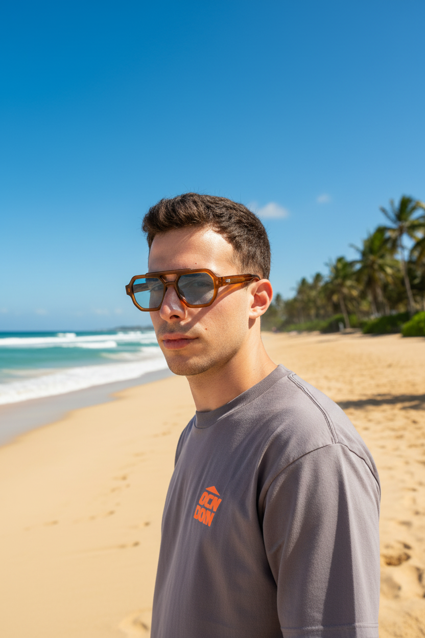 Anteojos De Sol Ocn Azul