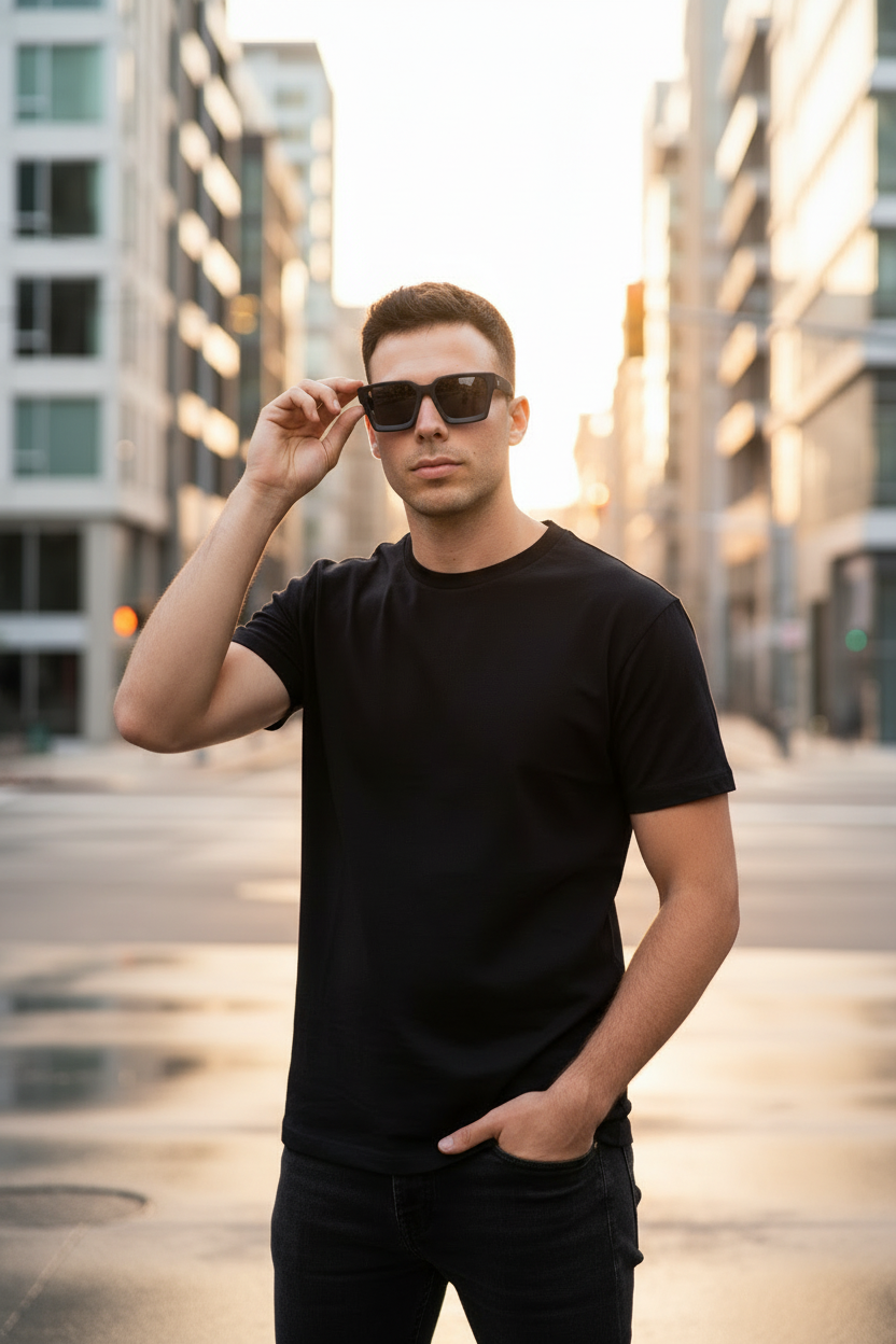 Anteojos De Sol Ocn Negro