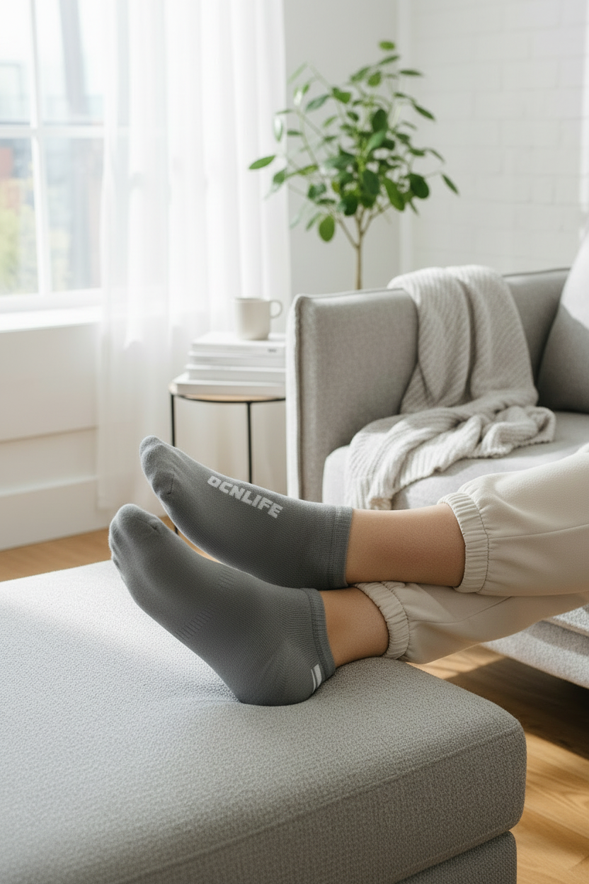 Medias Ocn Clasico Gris