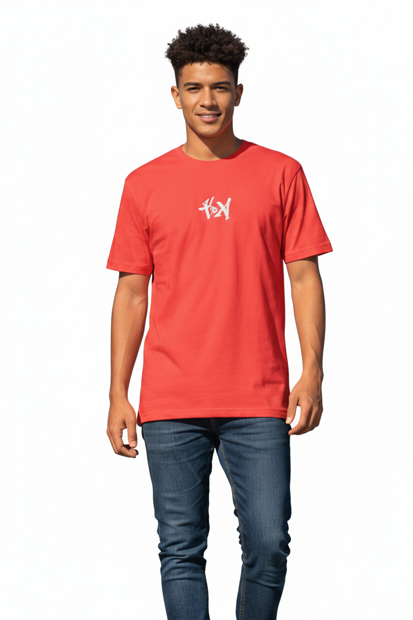 Remera King Of Art Houston Rojo