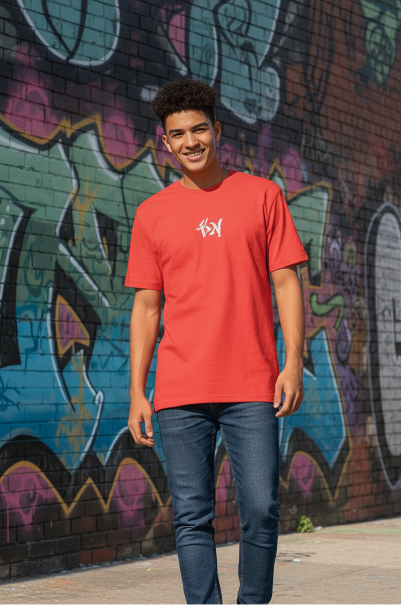 Remera King Of Art Houston Rojo