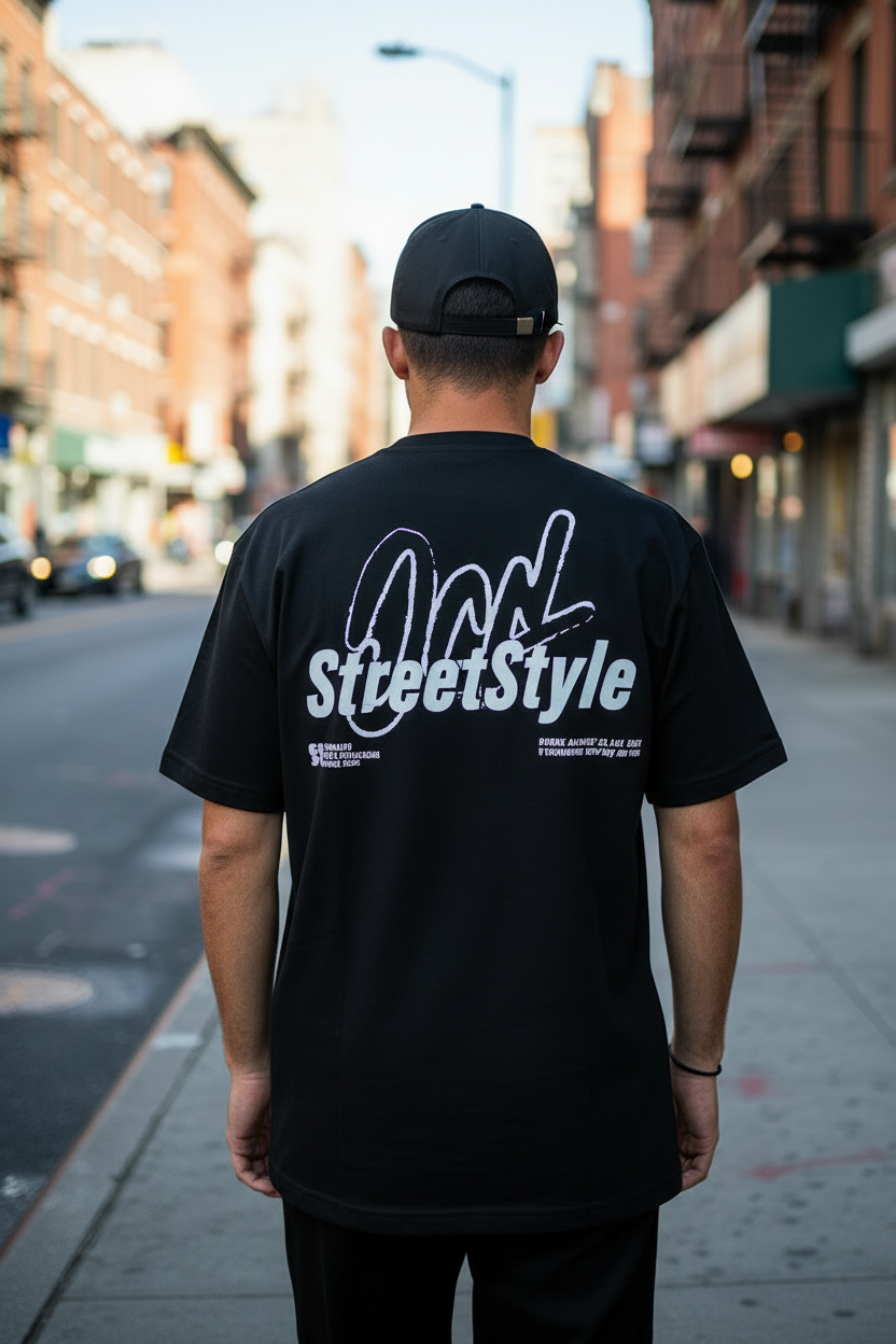 Remera Ocn Premium Negro