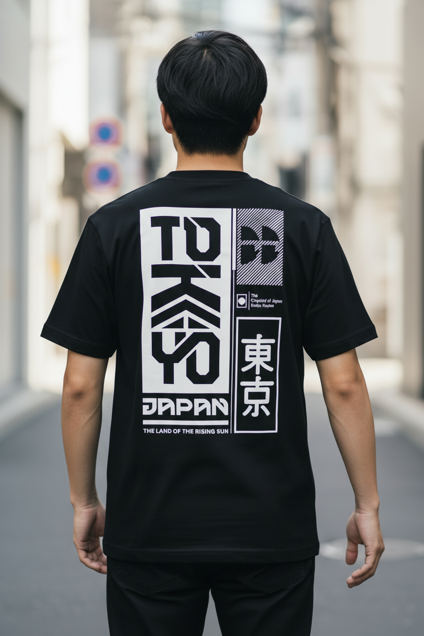 Remera Ocn Premium Negro