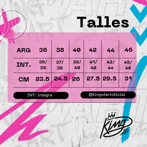 Ojota King Of Art Yali Negro