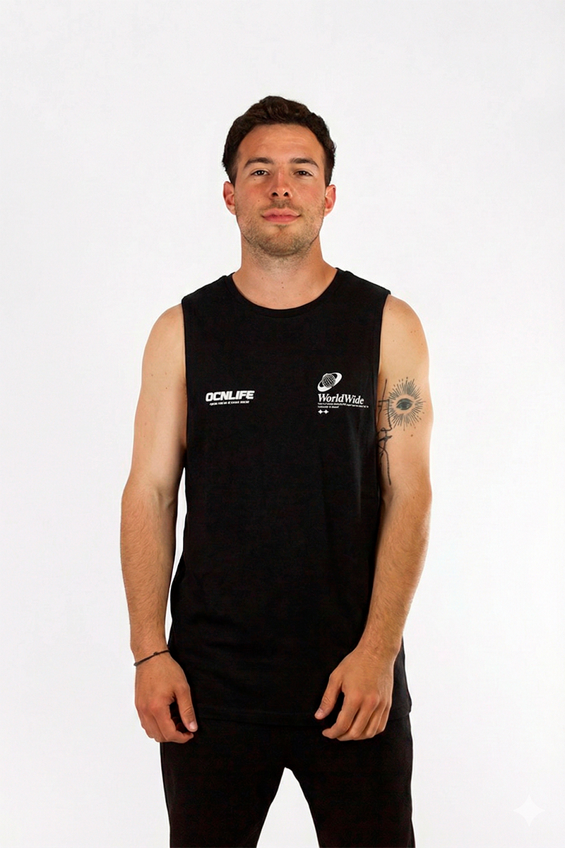 Musculosa Ocn Ride Negro