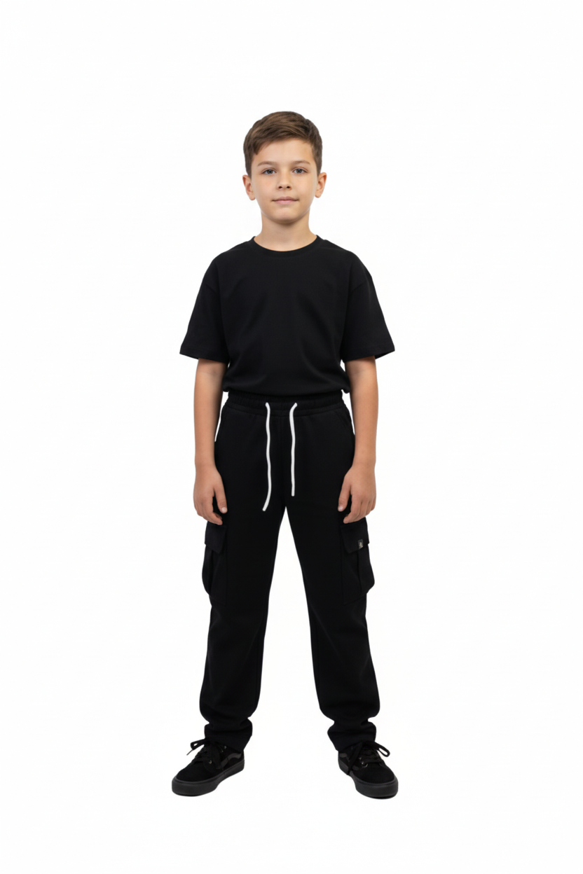 Pantalon Ocn Cargo Chrome Negro