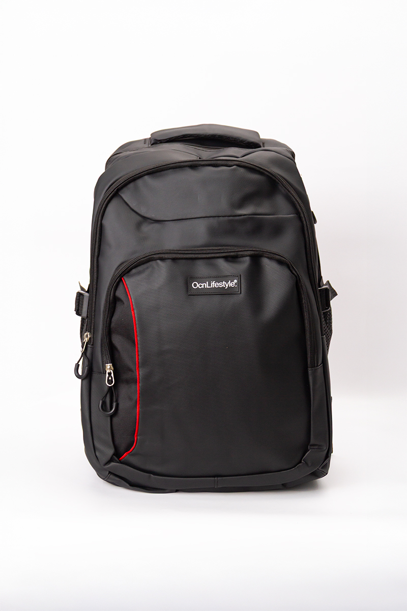 Mochila Ocn Flex imp Negro