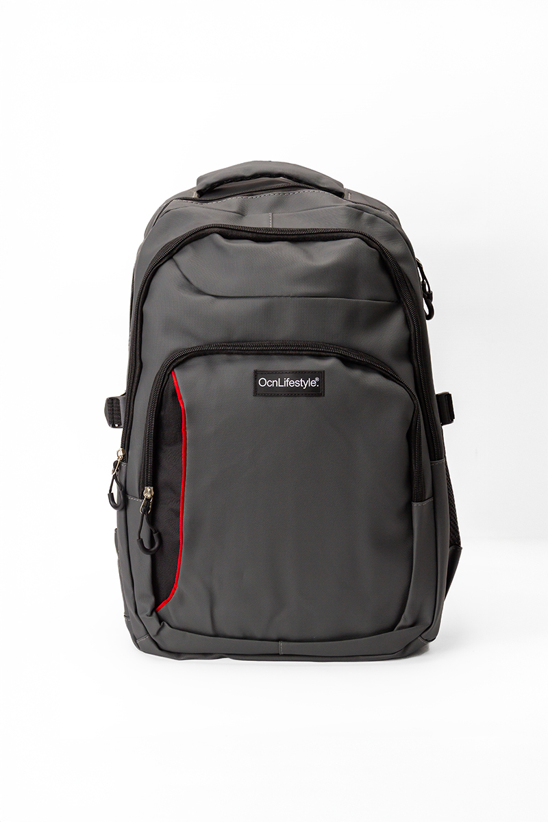 Mochila Ocn Flex imp Gris Claro