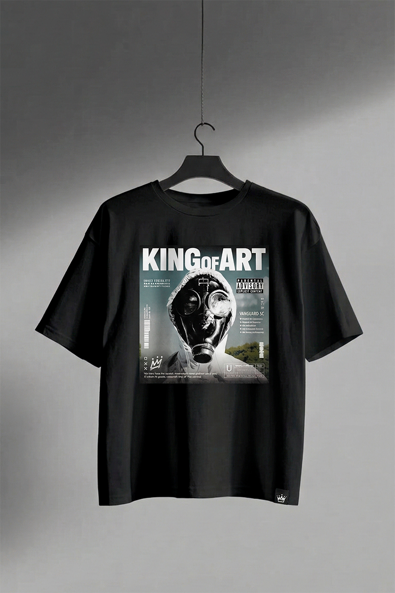Remera King Of Art Reclaim Negro