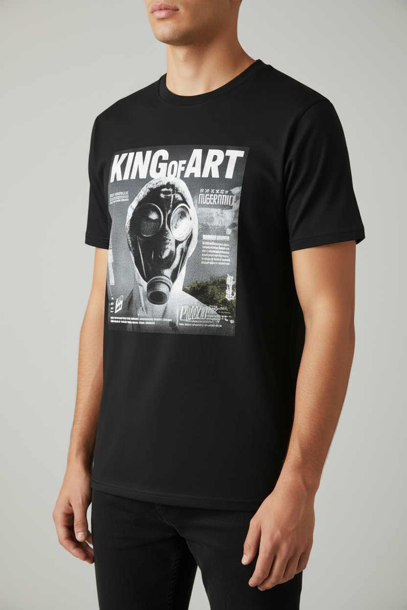 Remera King Of Art Reclaim Negro