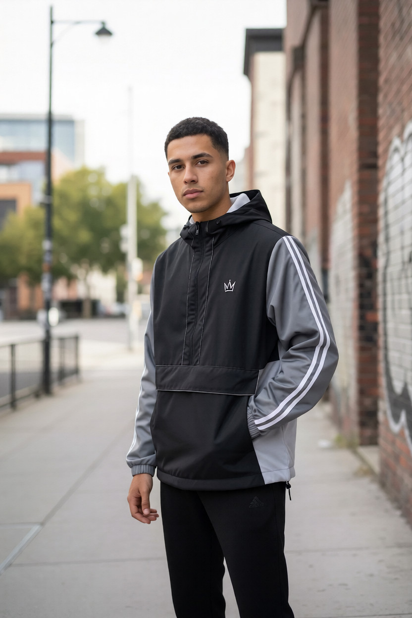 Piloto King Of Art Anorak Somer Negro