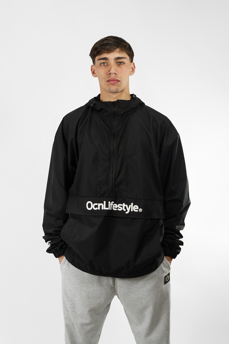 Anorak Ocn Manchester Negro